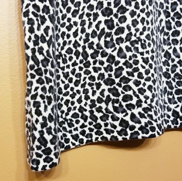 Yarnworks | Women's Vintage Animal Print Short Sleeve Sweater (Size XL) - Picture 5 of 9